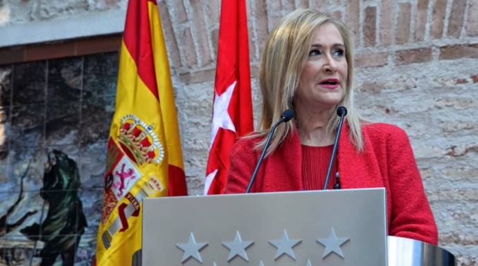 La presidenta madrileña, Cristina Cifuentes