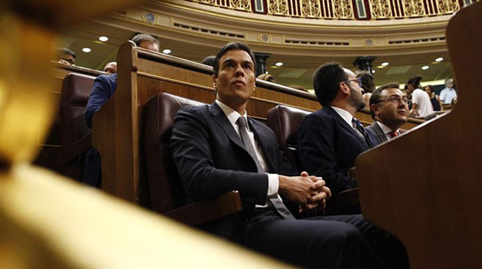 Sánchez se postula con sólo 85 escaños y una ambigua oferta a Iglesias y Ciudadanos