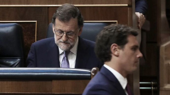 Rivera parece cada vez más distanciado de Rajoy