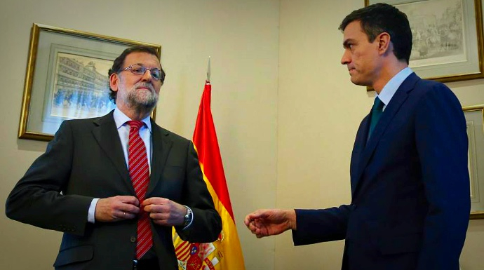 Rajoy, atónito ante la mala relación con Sánchez.