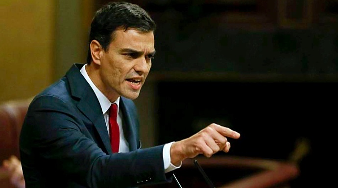 Pedro Sánchez en una imagen en el Congreso.