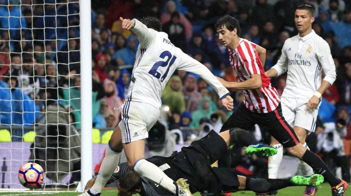 Morata anotó el gol de la victoria (EFE)