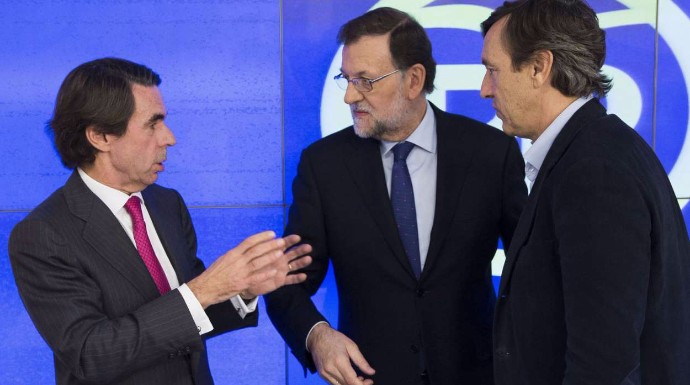 Aznar en el Comité Ejecutivo Nacional del PP del 21 de diciembre de 2015.