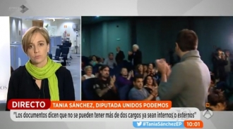 Tania Sánchez machaca a Espinar aireando su gran estafa a la militancia