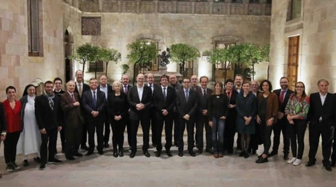 Los nuevos embajadores de Puigdemont y su ministro de Exteriores, Romeva
