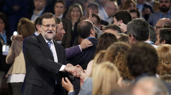 Rajoy es el único candidato al XVII Congreso nacional del PP.
