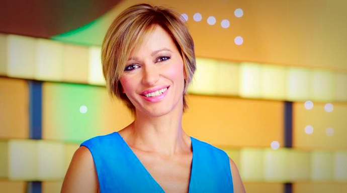 Susanna Griso en el plató de Antena 3. FOTO: Atresmedia.