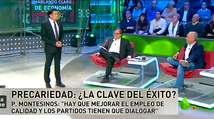 Iñaki López, Marhuenda e Inda, tras la "espantada" del economista.