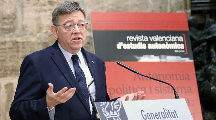 El presidente de la Comunidad Valenciana, Ximo Puig.