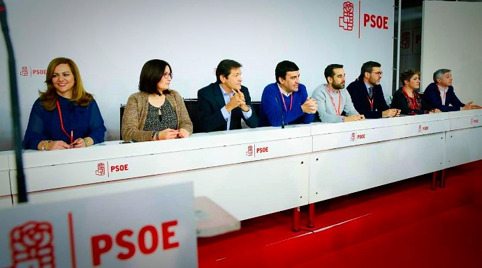 Reunión de la Gestora del PSOE, este sábado en Ferraz.