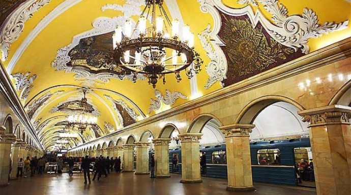 Estacion Kievskaya, en Moscú
