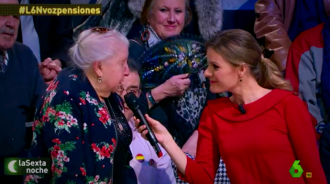 Una abuela pensionista se hace viral al gritar a La Sexta: tengo 91 años pero no soy gilipollas