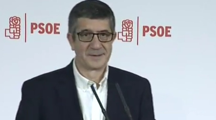 Patxi López, ya candidato a las primarias para la Secretaría General del PSOE.