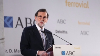 Rajoy se da un homenaje ante ministros y cargos del PP ahora que por fin puede