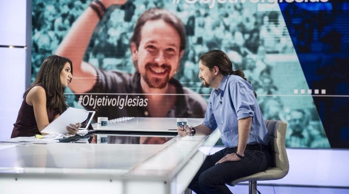 Pablo Iglesias intenta pillar in fraganti a Ana Pastor y se lleva un buen corte