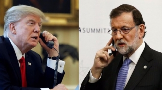 Rajoy se ofrece a Trump como mediador de EEUU con Europa y América Latina
