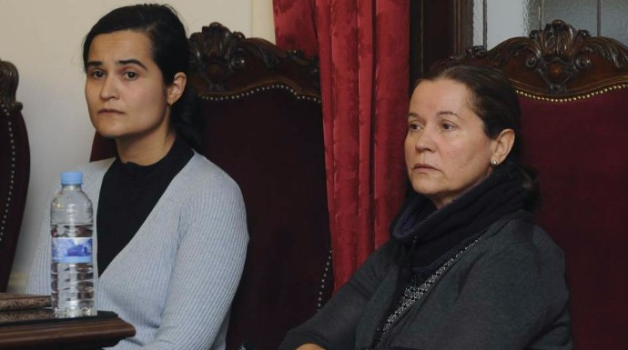 Triana Martínez y Montserrat González, madre e hija.