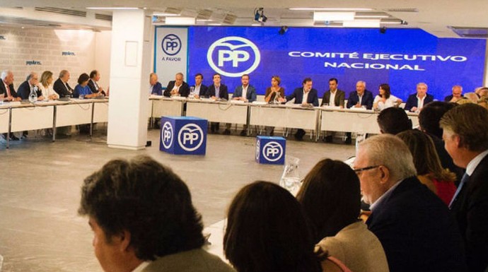 El Comité Ejecutivo Nacional del PP.