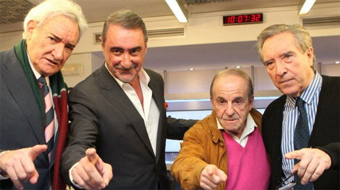 Gabilondo, García, Herrera y Del Olmo juntos en COPE.