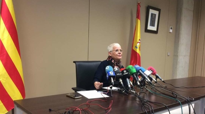 Ana Magaldi, fiscal jefe de Barcelona amenazad por los independentistas.