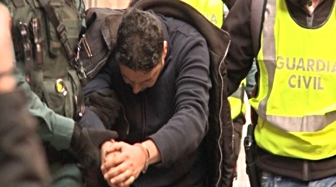 La Guardia Civil detiene a un joven radicalizado.