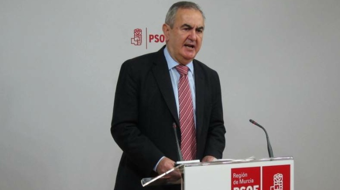 El líder del PSOE en Murcia, Rafael González Tovar.