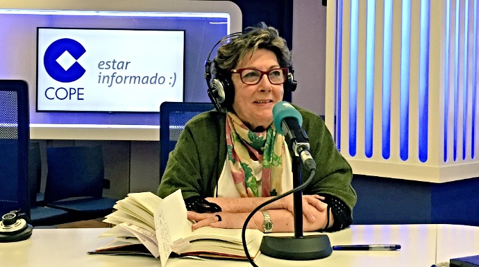 Paloma Gómez Borrero, en una foto reciente en COPE.