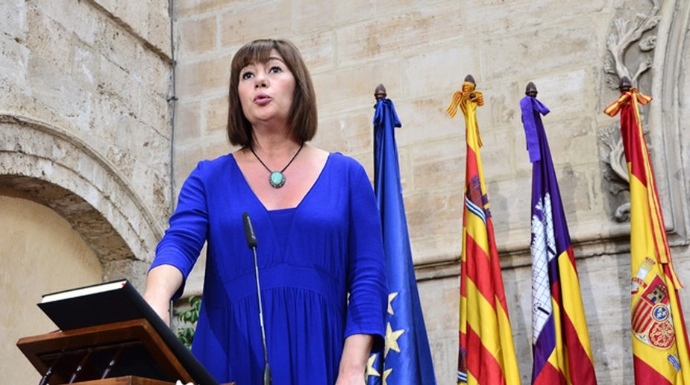 La presidenta de las Islas Baleares, Francina Armengol.