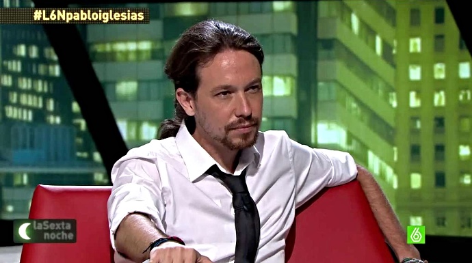 Palo Iglesias, durante una entrevista en La Sexta. FOTO: Atresmedia.