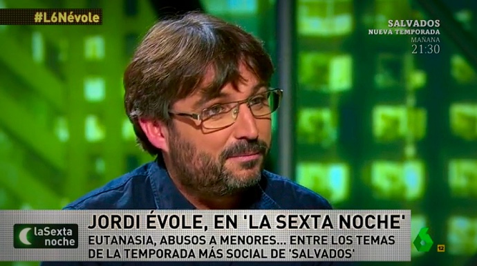 Jordi Évole, el día que presentaba la nueva temporada de 'Salvados'.