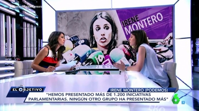 Irene Montero se lleva un chasco de los buenos en el programa de Ana Pastor en La Sexta