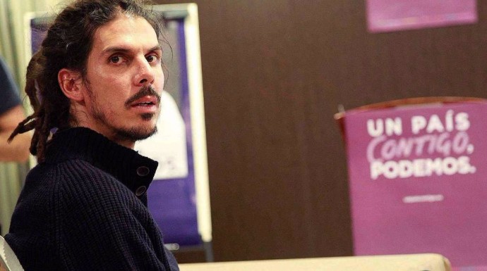 El diputado de Podemos por Canarias Alberto Rodríguez.