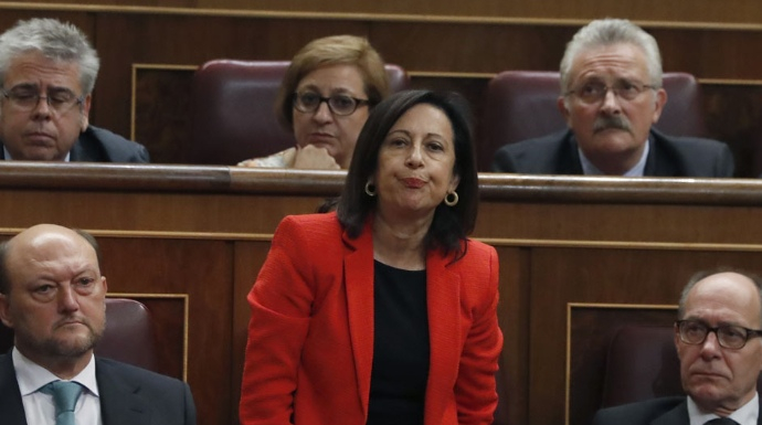Margarita Robles, el día que votó "no" a la investidura de Rajoy