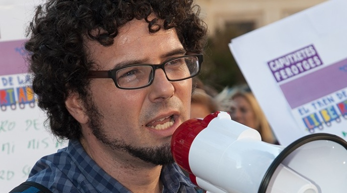 El concejal de Podemos en Alicante, Daniel Simón.
