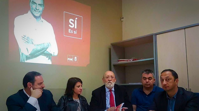 Imagen de los autores de esta agónica radiografía del PSOE.
