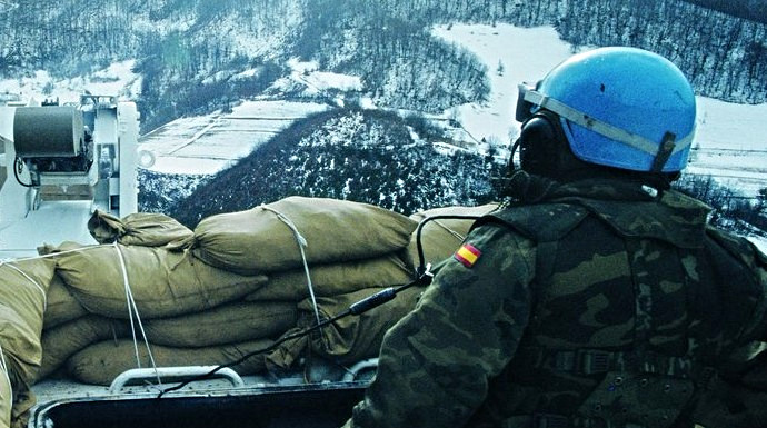 Militares españoles, en la misión internacional de Bosnia