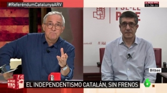 Sardá mete un corte a Patxi López en La Sexta que deja temblando a todo el PSOE