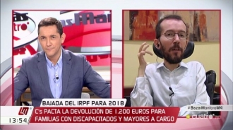 Pablo Echenique le hace a Javier Ruiz el favor de su vida hablando de Venezuela