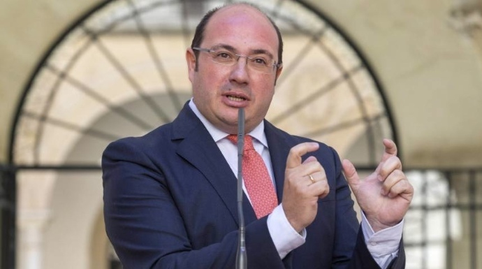 El expresidente de Murcia, Pedro Antonio Sánchez.