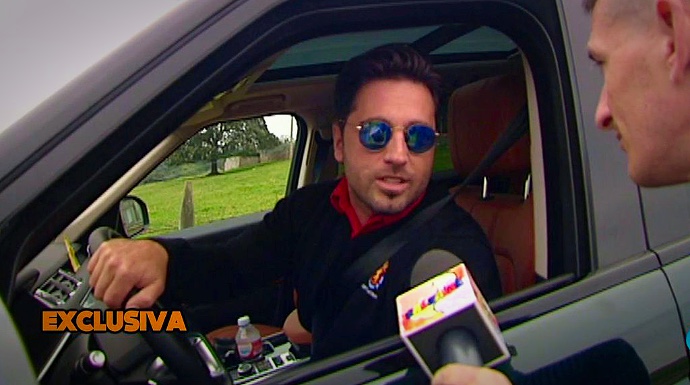 David Bustamante, en un programa de Telecinco.