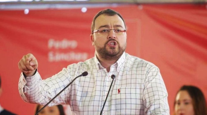 Adrián Barbón, nuevo líder del PSOE en Asturias.