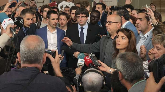 Puigdemont, en suprimera intentona de votar