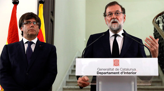 Termina el plazo del segundo requerimiento de Rajoy a Puigdemont.