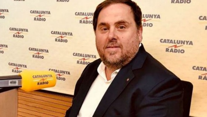 Oriol Junqueras, este viernes en Cataluña Radio.