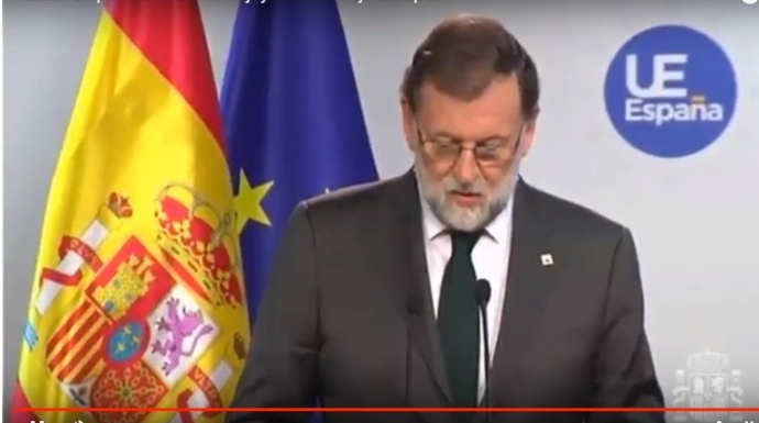 Rajoy, este viernes en Bruselas tras la conclusión del Consejo Europeo.
