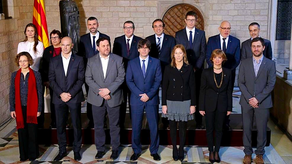 Imagen del Govern de Carles Puigdemont.