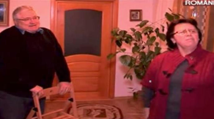 Los suegros de Puigdemont, en una entrevista en Romania TV difundida por Espejo Público.