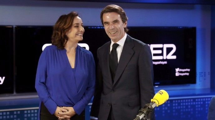 Eduardo Inda abochorna a José María Aznar mostrándole por qué está equivocado