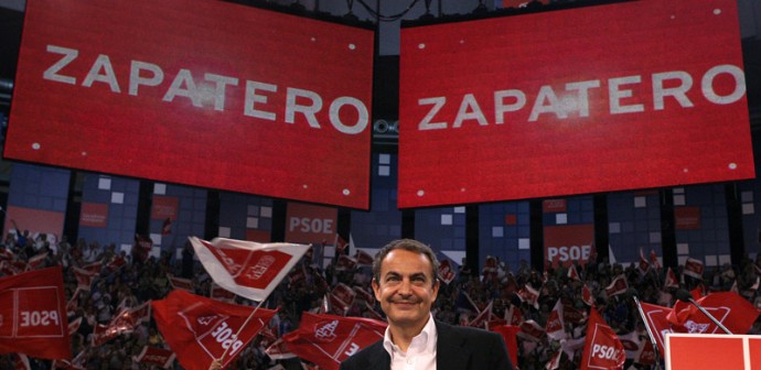 El ex presidente José Luis Rodríguez Zapatero.