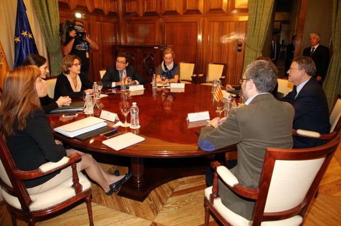 Reunión de Puig con la ministra de Agricultura